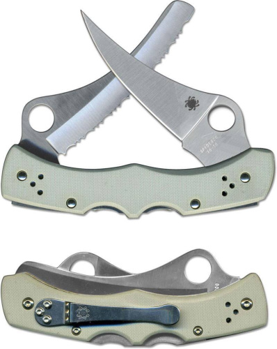 Складной нож Spyderco Dyad® - 44GP&SGY фото 12 Складной нож Spyderco Dyad® - 44GP&SGY фото 12