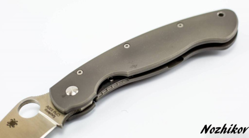 Складной нож Noname Spyderco Military Titan Replica фото 14
