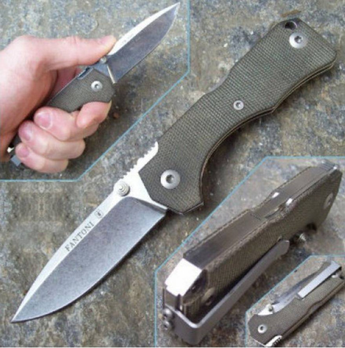 Складной нож Fantoni Hide Folder фото 12