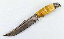 Охотничий нож  Авторский Нож из Дамаска №15