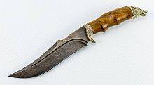 Охотничий нож  Авторский Нож из Дамаска №45